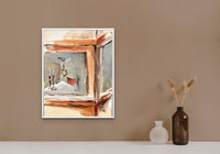 Blessing of the Candles | Acrylic Painting |9x12 |framed