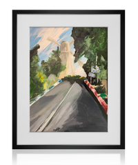 Behind the Windmill | Acrylic Painting