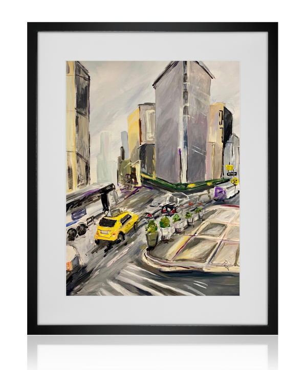Chelsea Hustle | Acrylic Painting
