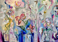 Floral Immersion | Paint on Canvas