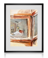 Shabbat Candles | Acrylic Painting