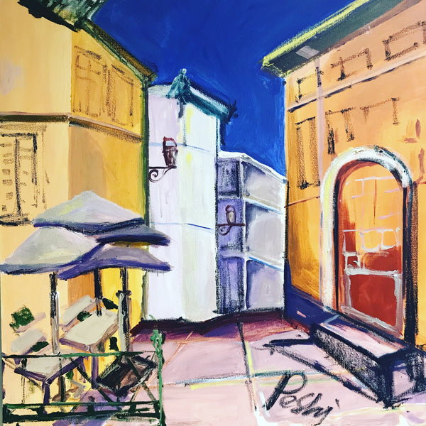 Rome, Old City New Life | Acrylic Painting