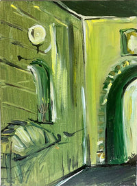 Third Night of Chanuka | Acrylic Painting