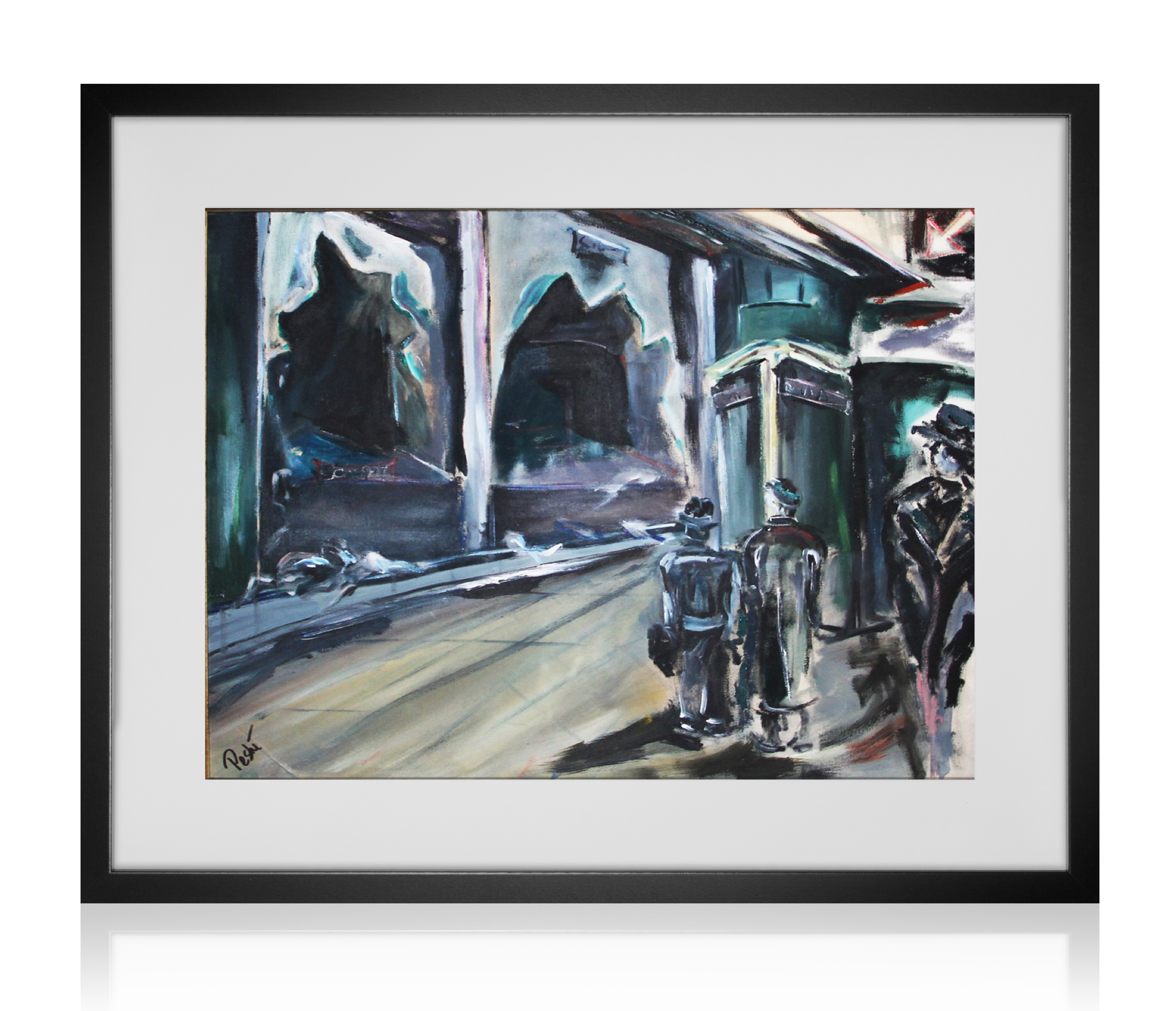 Aftermath | Acrylic Painting