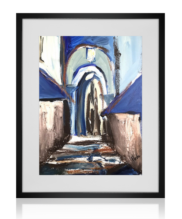 Arches of Old | Acrylic Painting
