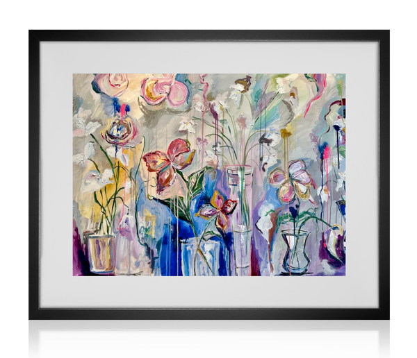 Floral Immersion | Paint on Canvas