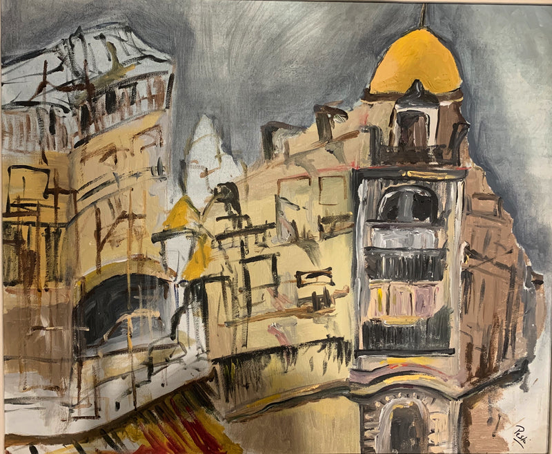 Dancing Paris | Acrylic Painting