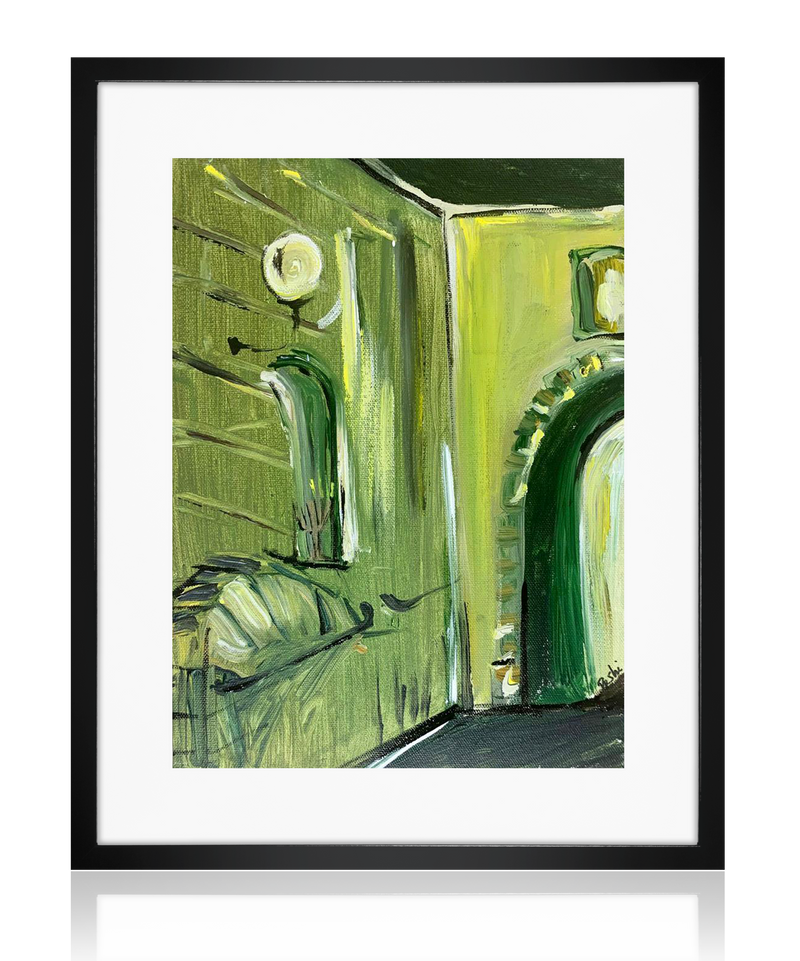 Third Night of Chanuka | Acrylic Painting