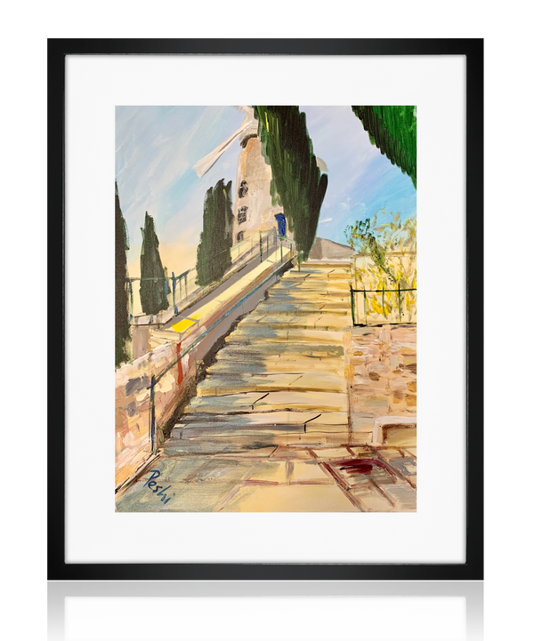 Yemin Moshe | Acrylic Painting