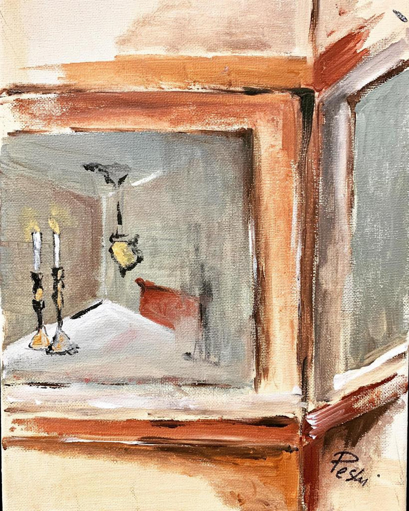 Blessing of the Candles | Acrylic Painting
