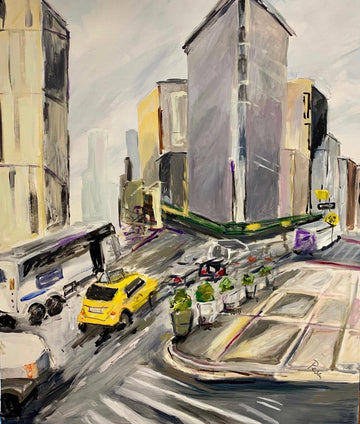 Chelsea Hustle | Acrylic Painting