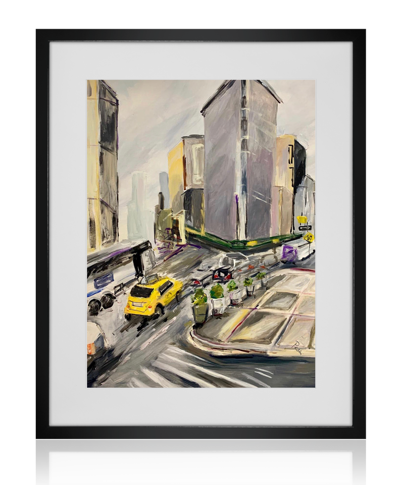 Chelsea Hustle | Acrylic Painting