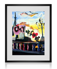 City of Love | Acrylic Painting