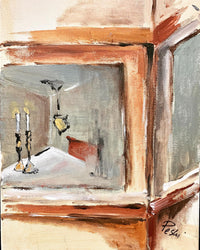 Shabbat Candles | Acrylic Painting