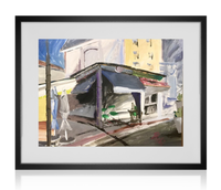Karlmarkt, Vienna | Acrylic Painting
