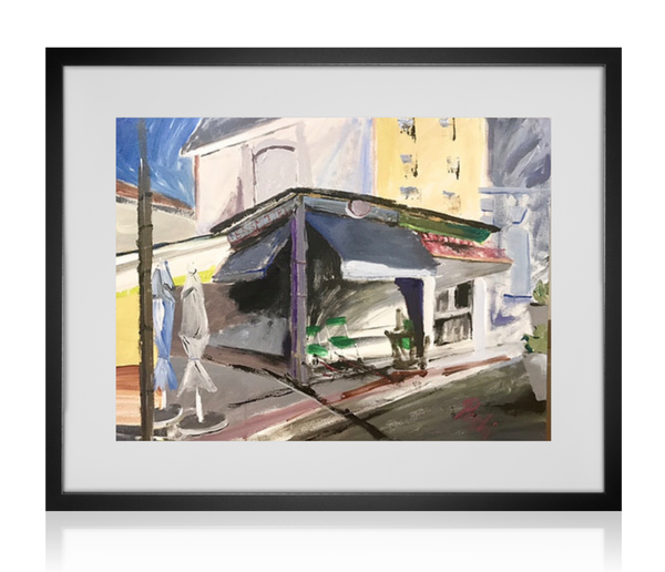 Karlmarkt, Vienna | Acrylic Painting