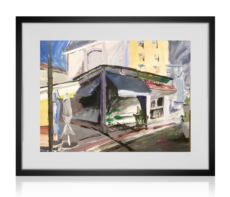 Karlmarkt, Vienna | Acrylic Painting
