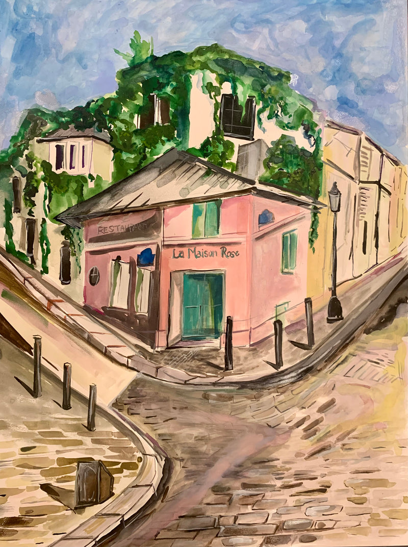 Montmartre, Paris | Watercolor