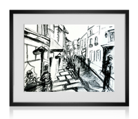 Le Marais, Paris | Charcoal