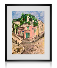 Montmartre, Paris | Watercolor