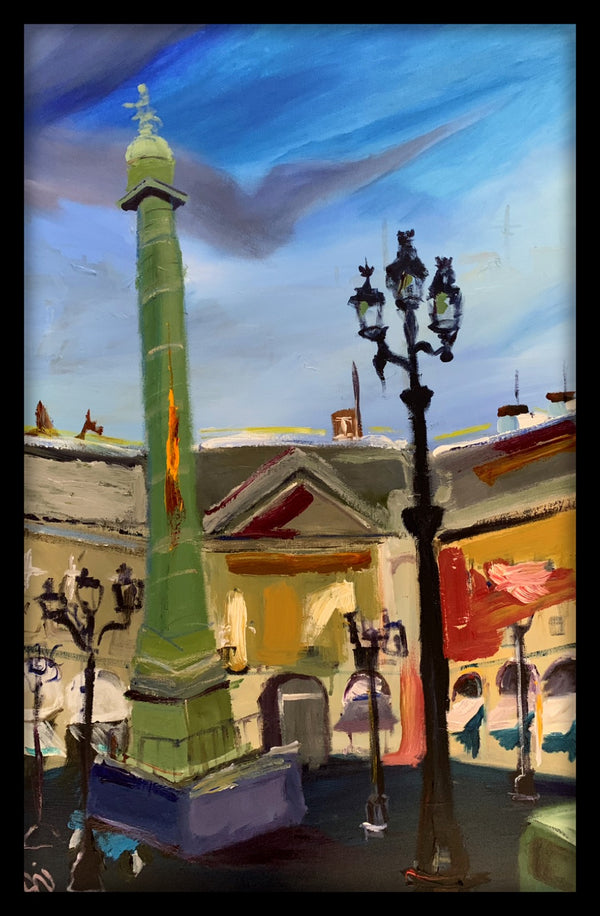 Place Vendôme, Paris | Acrylic Painting
