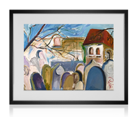 Prague, Jewish Cemetery | Acrylic Painting