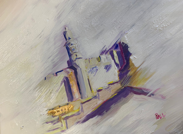 Tower of David  | Acrylic Painting
