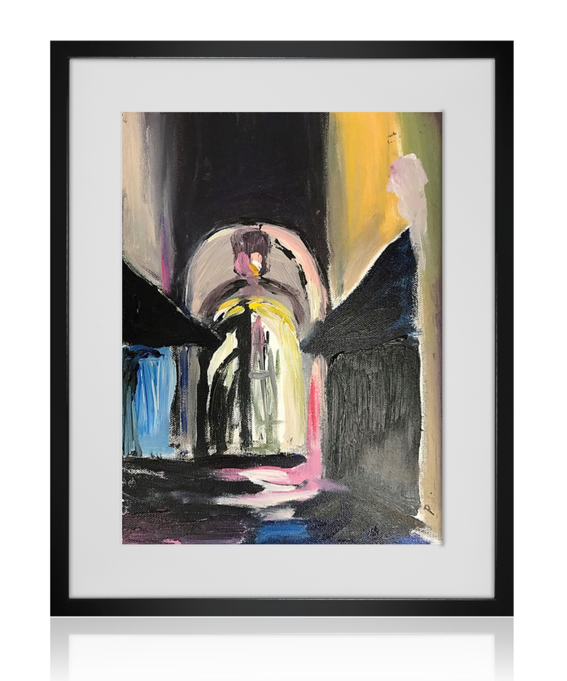Archway in Color | Acrylic Painting