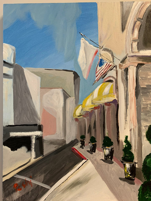 Beverly Wilshire | Acrylic Painting