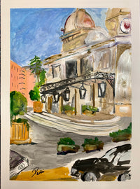 Casino De Monte Carlo | Watercolor