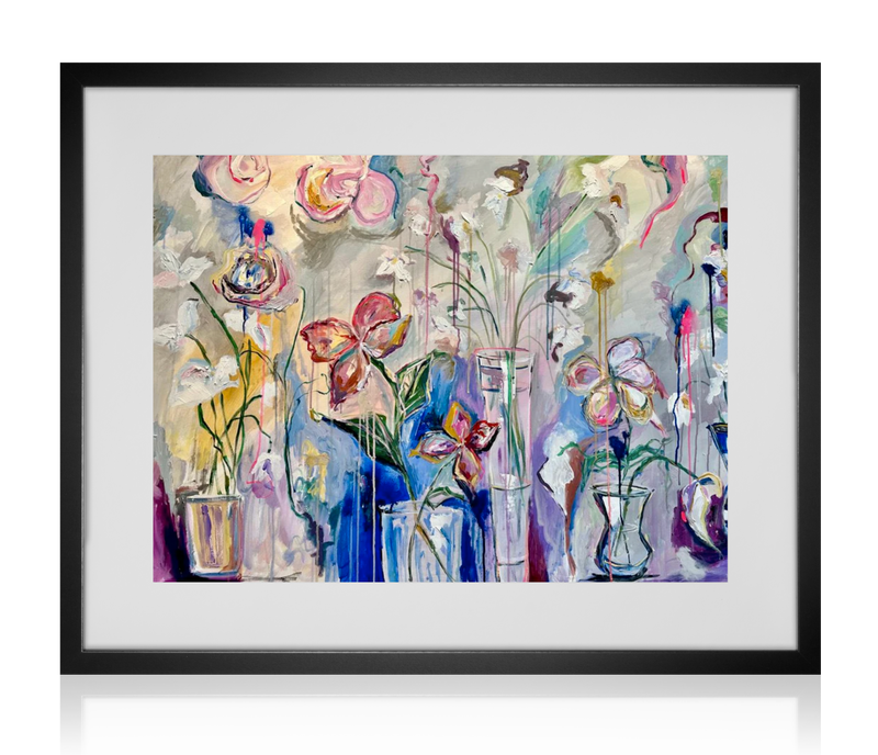 Floral Immersion | Paint on Canvas