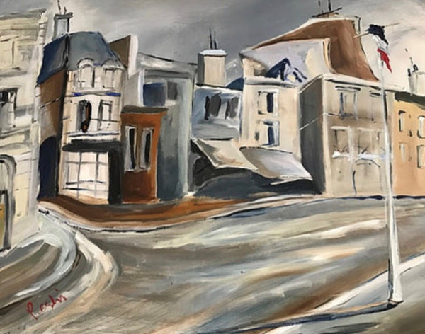 English Street | Acrylic on Canvas/ Limited Edition Print