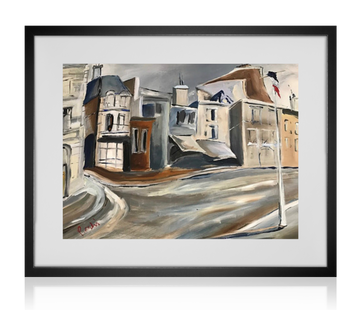 English Street | Acrylic on Canvas/ Limited Edition Print