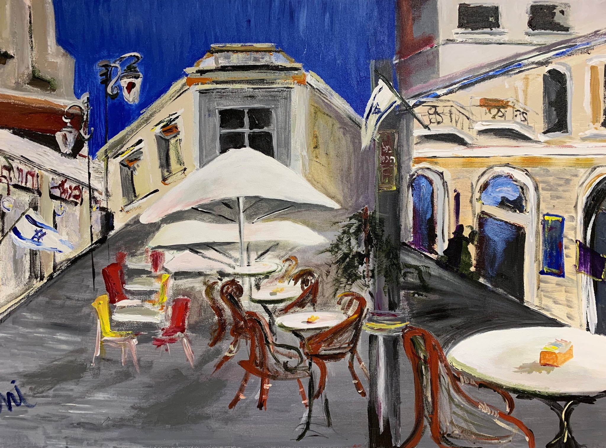 Jaffa Street | Acrylic Painting